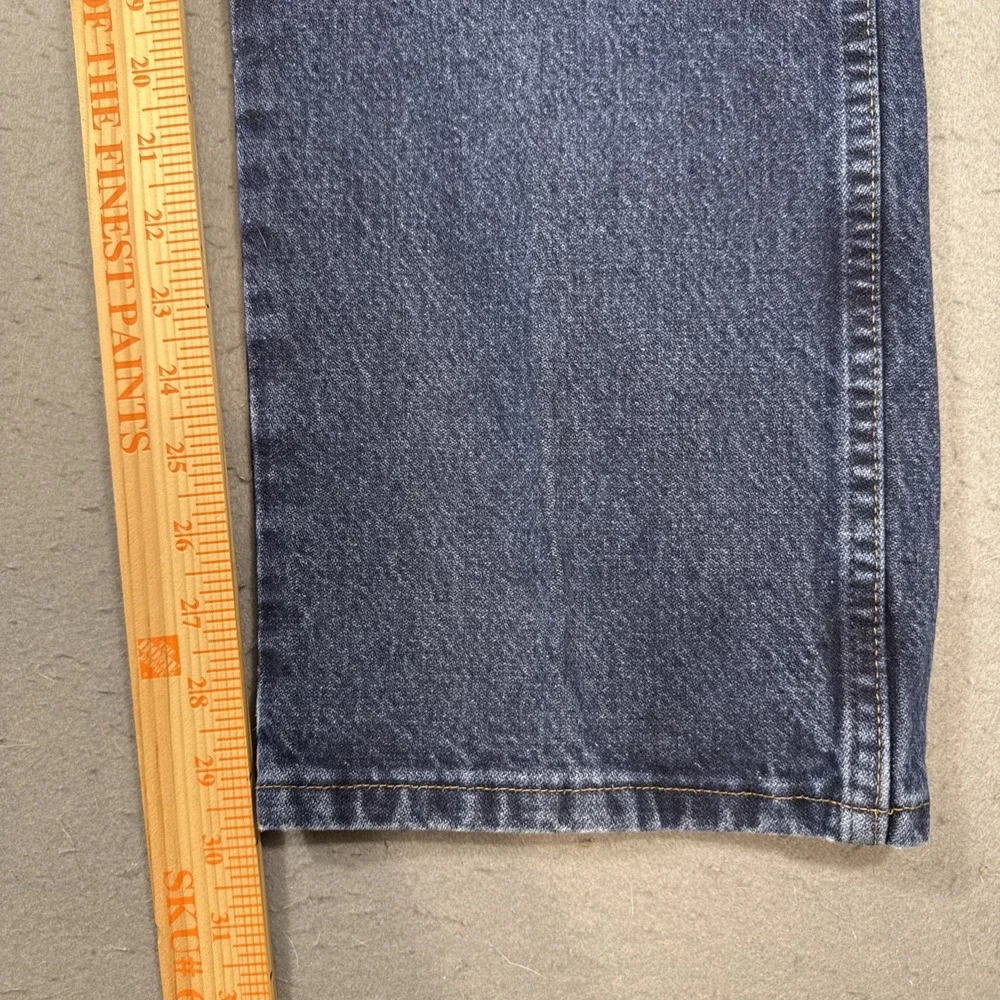 Vintage Wrangler MEN 40X30 Dark Wash Cowboy Cut Original  Denim Jeans 13MWZDD